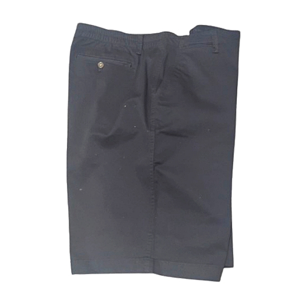 Lands End Black Khaki Shorts 18 Plus Size
